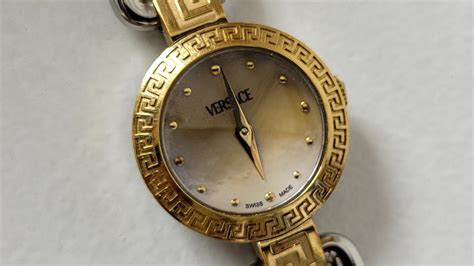 versus versace watch repair|versus Versace watch battery replacement.